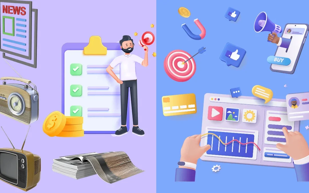 Diferencias entre Marketing Digital y Marketing Tradicional